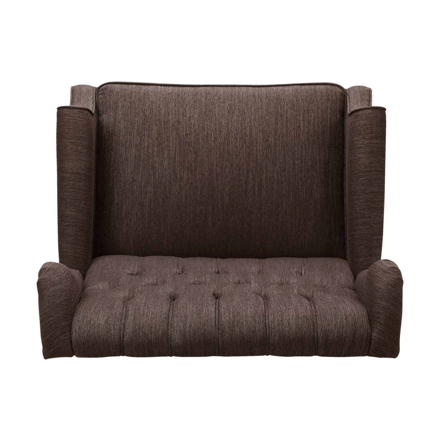 Fauteuil inclinable capitonné surdimensionné Apaloosa en tissu par Christopher Knight Home