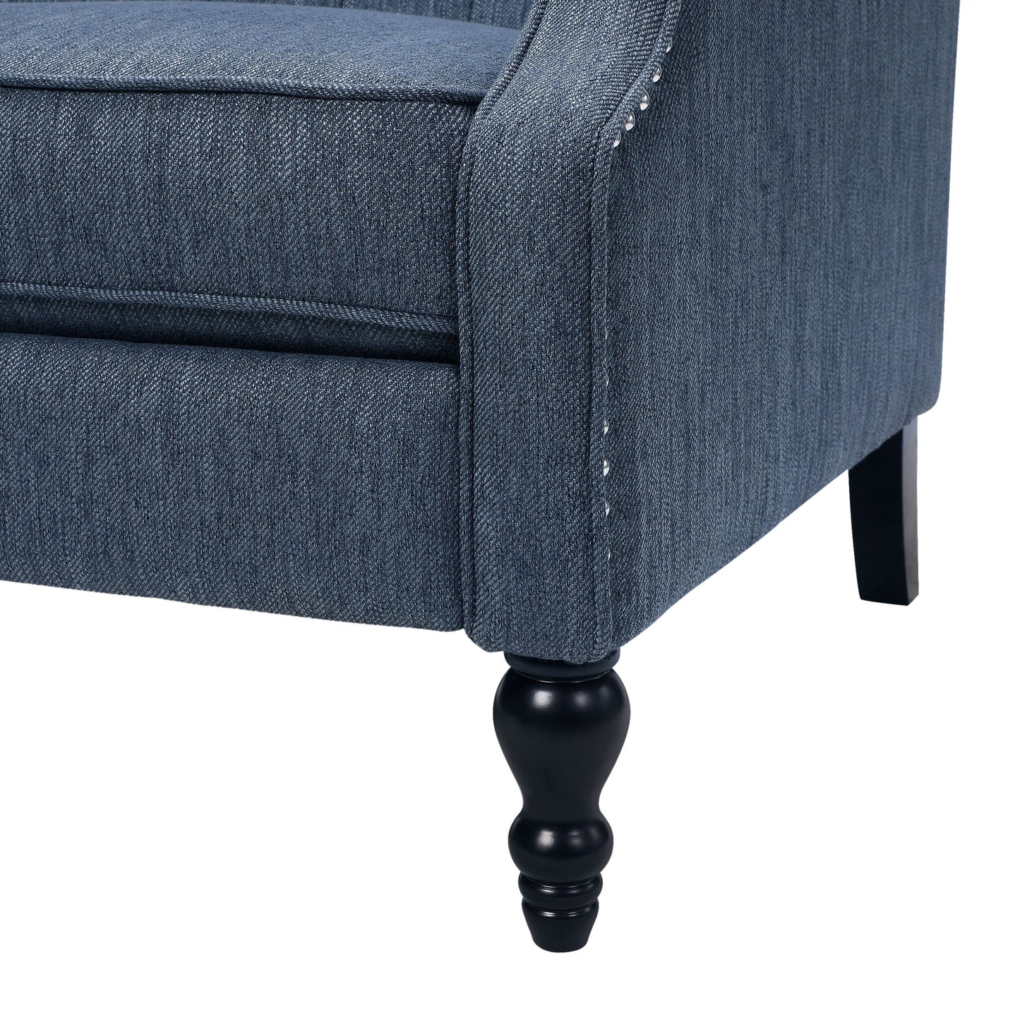 Fauteuil inclinable capitonné surdimensionné Apaloosa en tissu par Christopher Knight Home