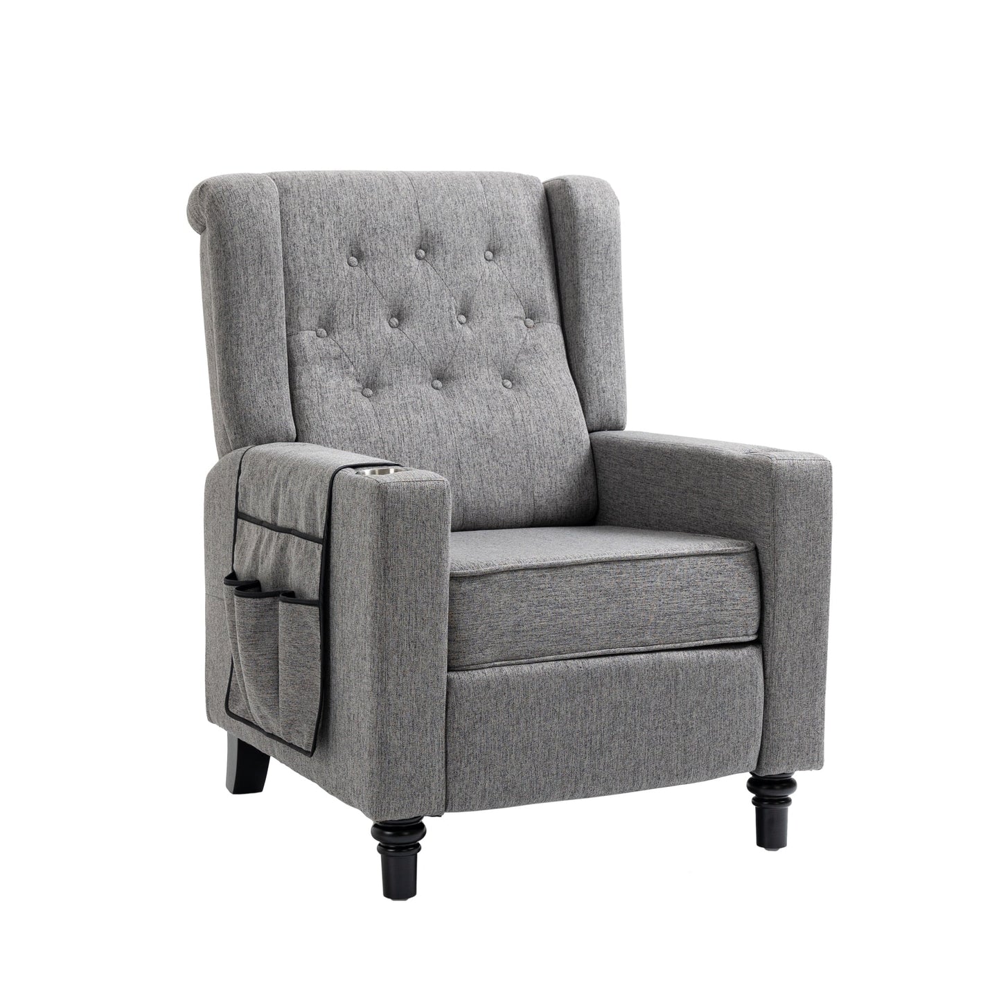 Fauteuil inclinable à bras poussants