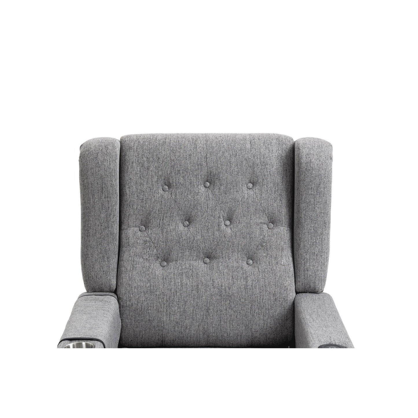 Fauteuil inclinable à bras poussants