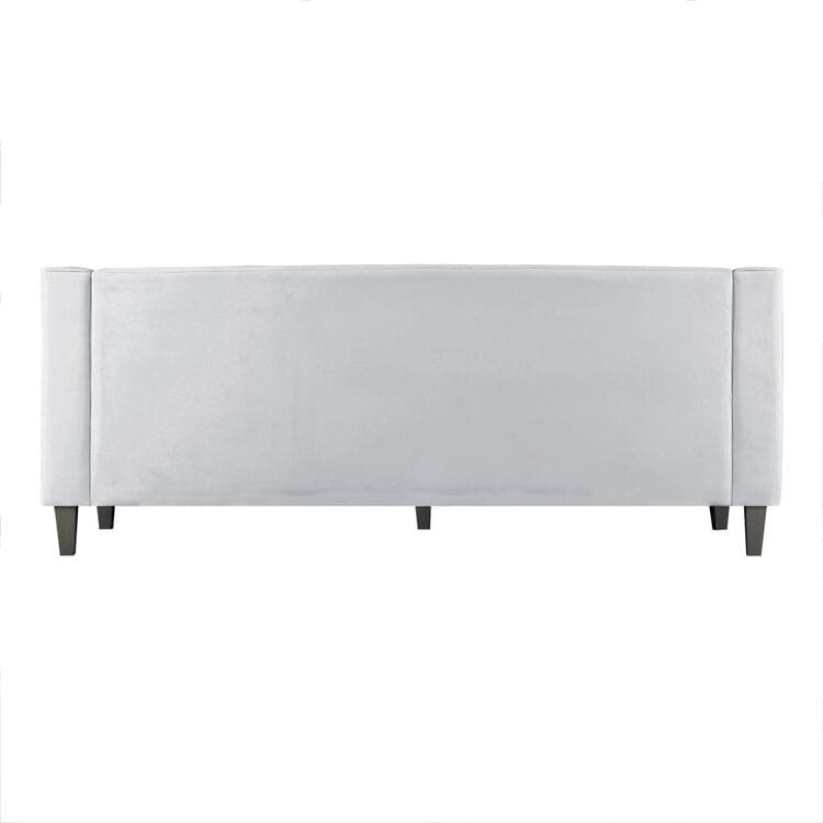 Canapé pour salon, canapé du milieu du siècle, coussin capitonné, pieds en bois massif, pour salon, chambre à coucher, confortable