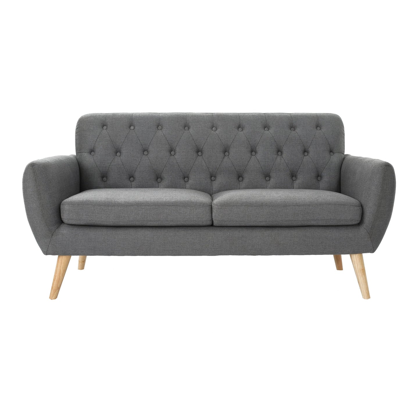 Petit canapé Bernice, style Mid-Century Modern, par Christopher Knight Home