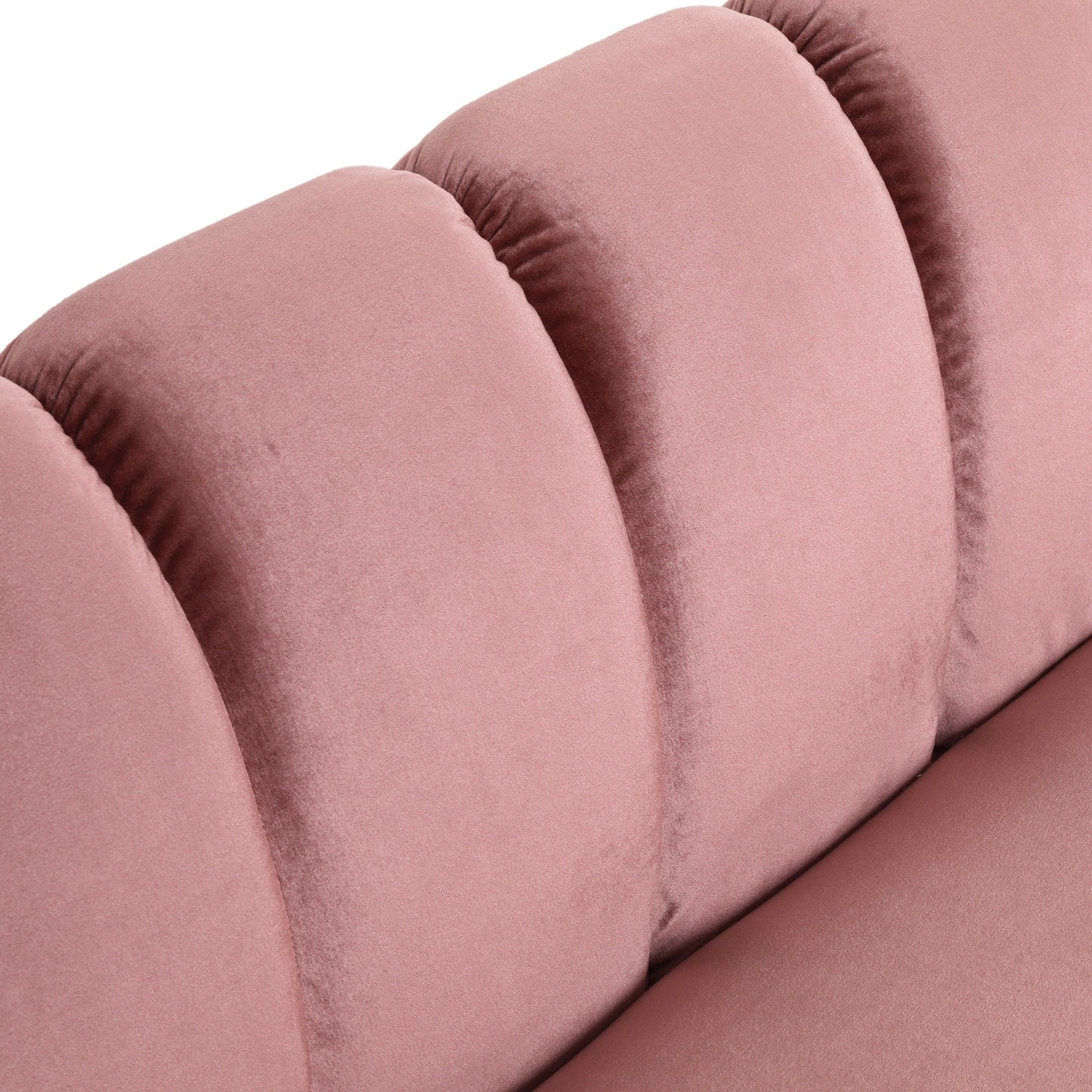 Canapé 3 places en velours moderne Bobran par Christopher Knight Home - 30,00 P x 83,25 L x 30,25 H