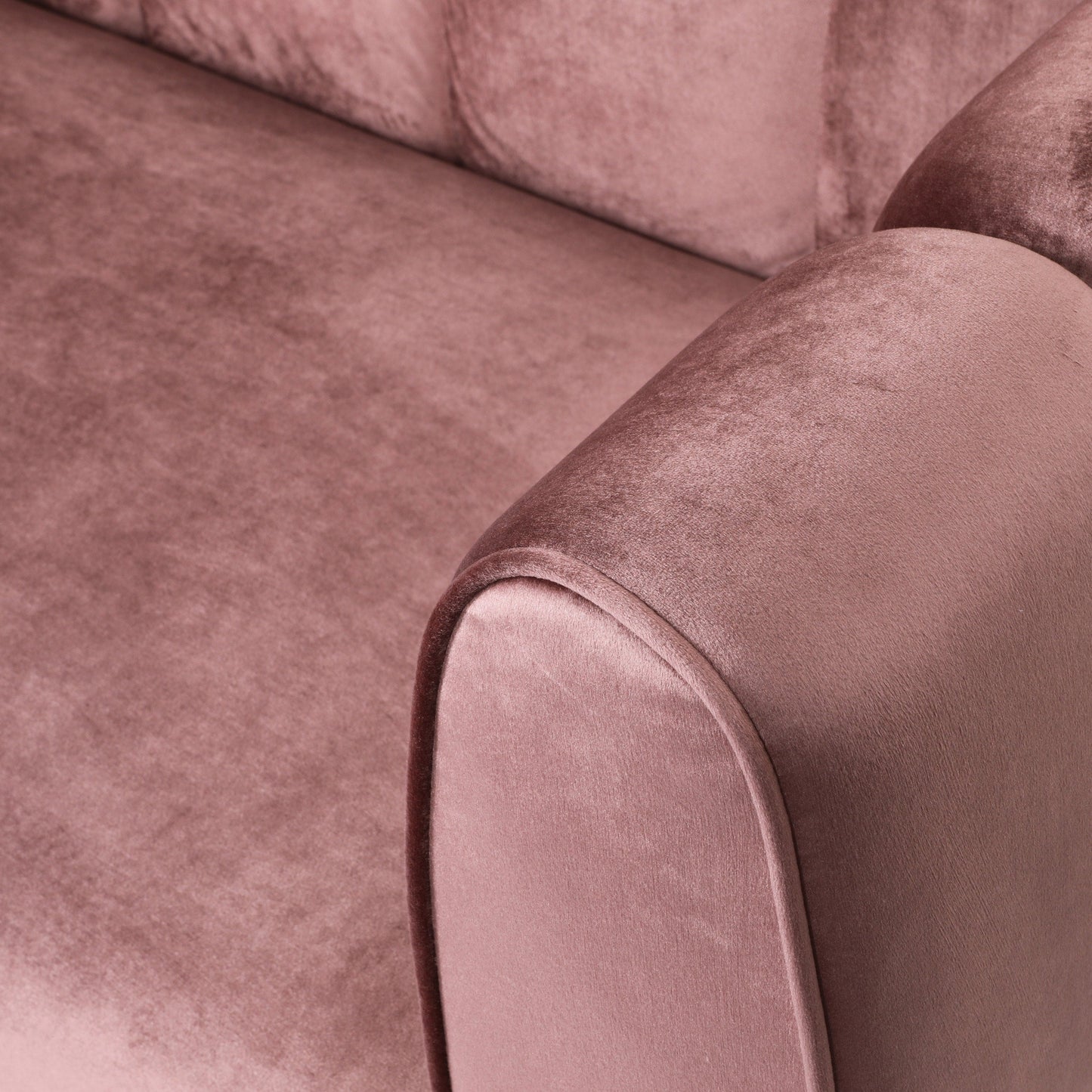 Canapé 3 places en velours moderne Bobran par Christopher Knight Home - 30,00 P x 83,25 L x 30,25 H