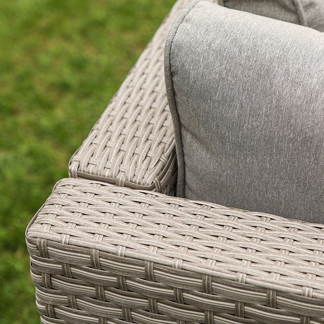 Ensemble de canapés sectionnels en osier pour patio extérieur COSIEST 7 pièces