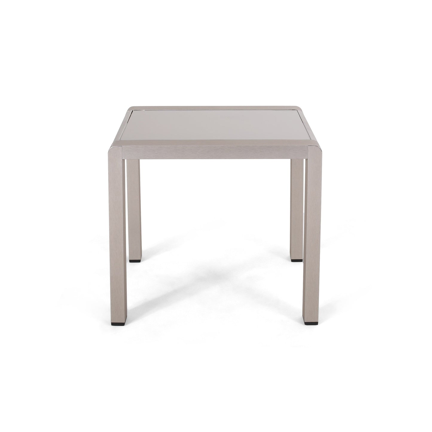 Ensemble de table et fauteuil club d'extérieur Cape Coral 2 places en aluminium par Christopher Knight Home