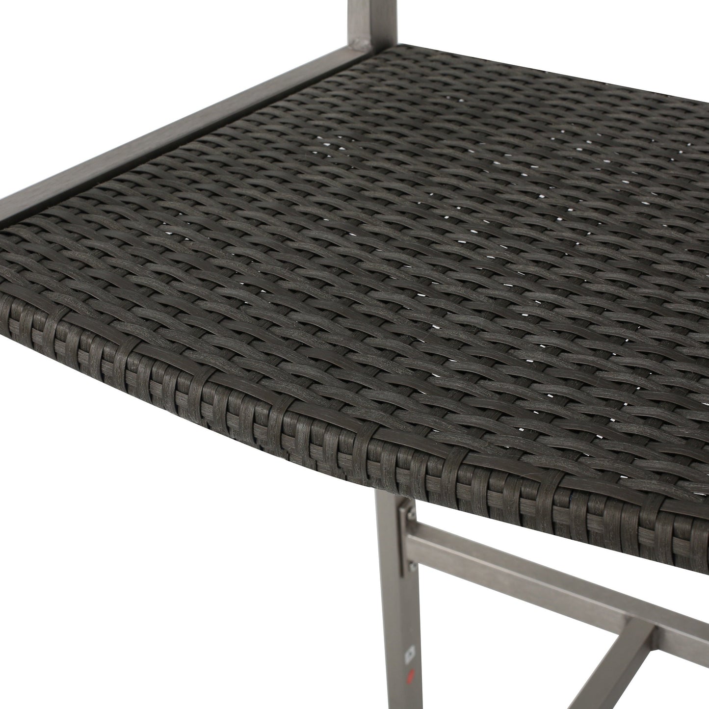 Ensemble de bar carré en aluminium Cape Coral Outdoor 5 pièces par Christopher Knight Home