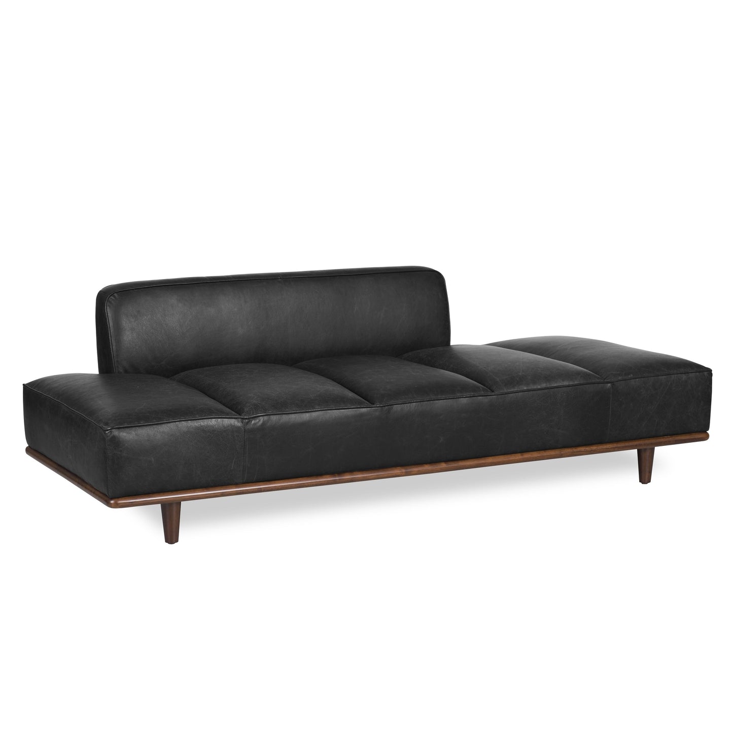 Lit de repos Poly & Bark Jasper - Cuir italien véritable pleine fleur
