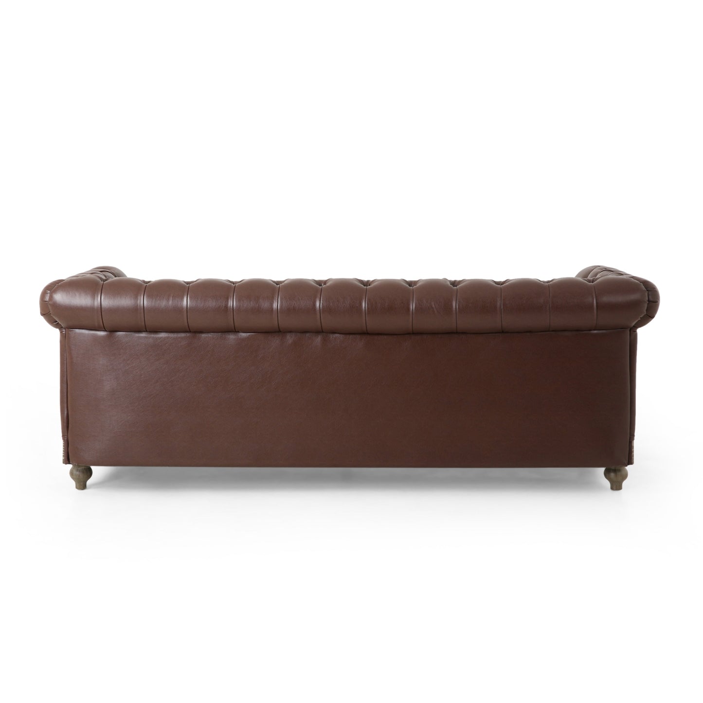 Canapé Chesterfield Castalia à clous par Christopher Knight Home - 78,75 L x 33,50 l x 28,00 H