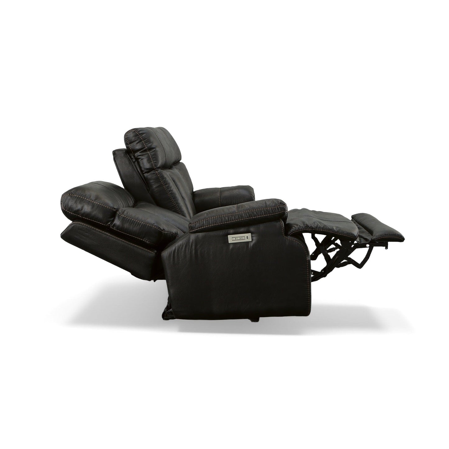 Canapé inclinable électrique Clive avec appuis-tête et soutien lombaire électriques par Flexsteel - 88 x 43 x 41