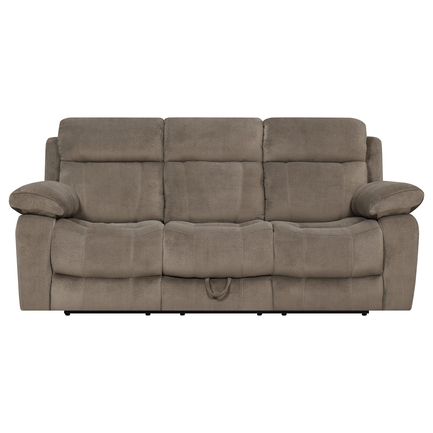 Canapé modulable Myleene Mocha avec table rabattable