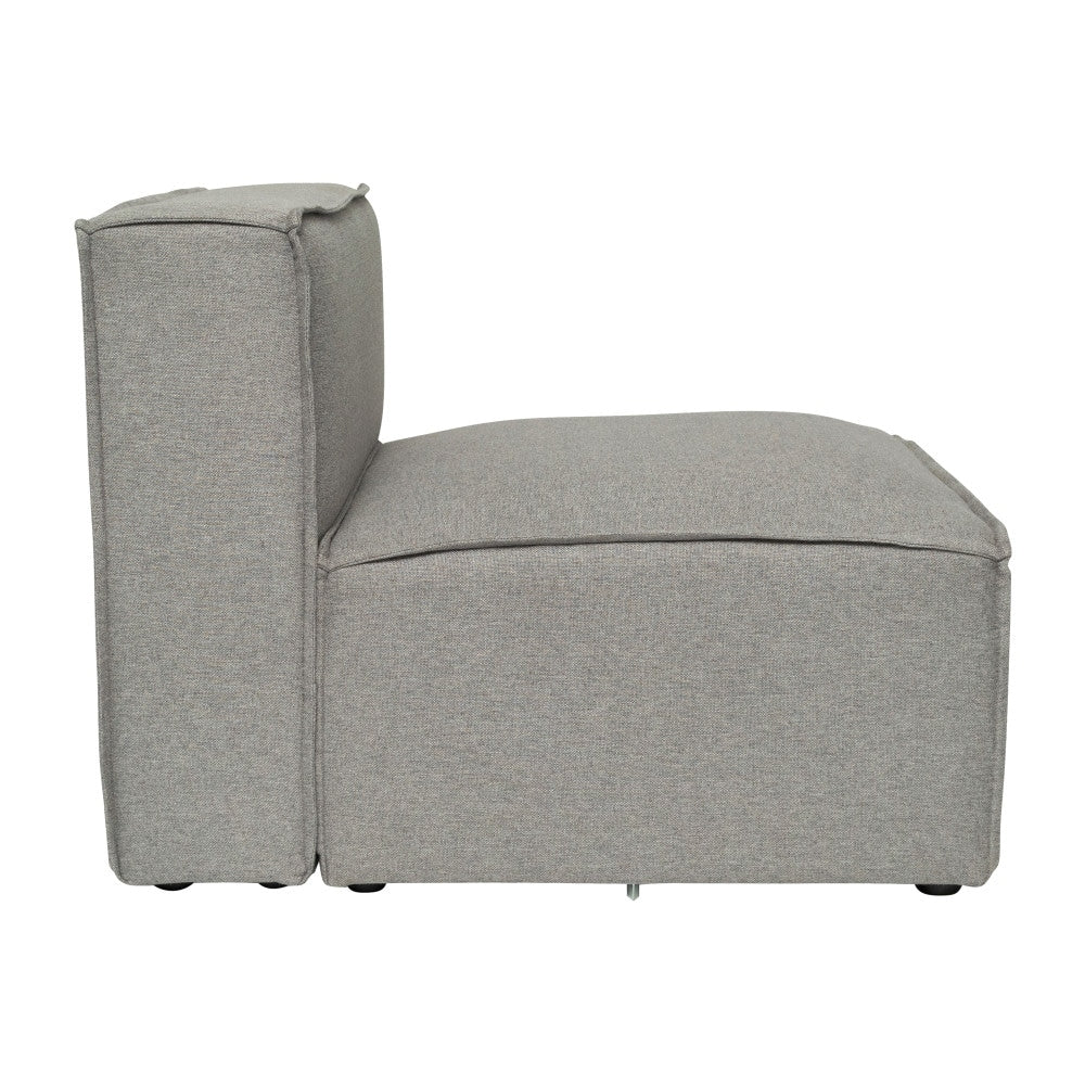 Canapé sectionnel modulaire contemporain sans accoudoirs - 36,75 P x 28,25 L x 28 H