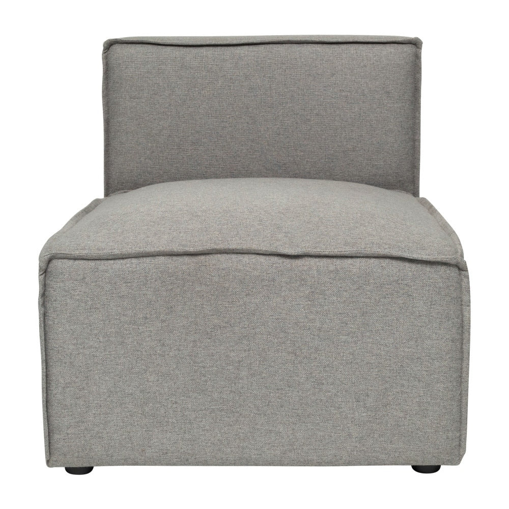 Canapé sectionnel modulaire contemporain sans accoudoirs - 36,75 P x 28,25 L x 28 H
