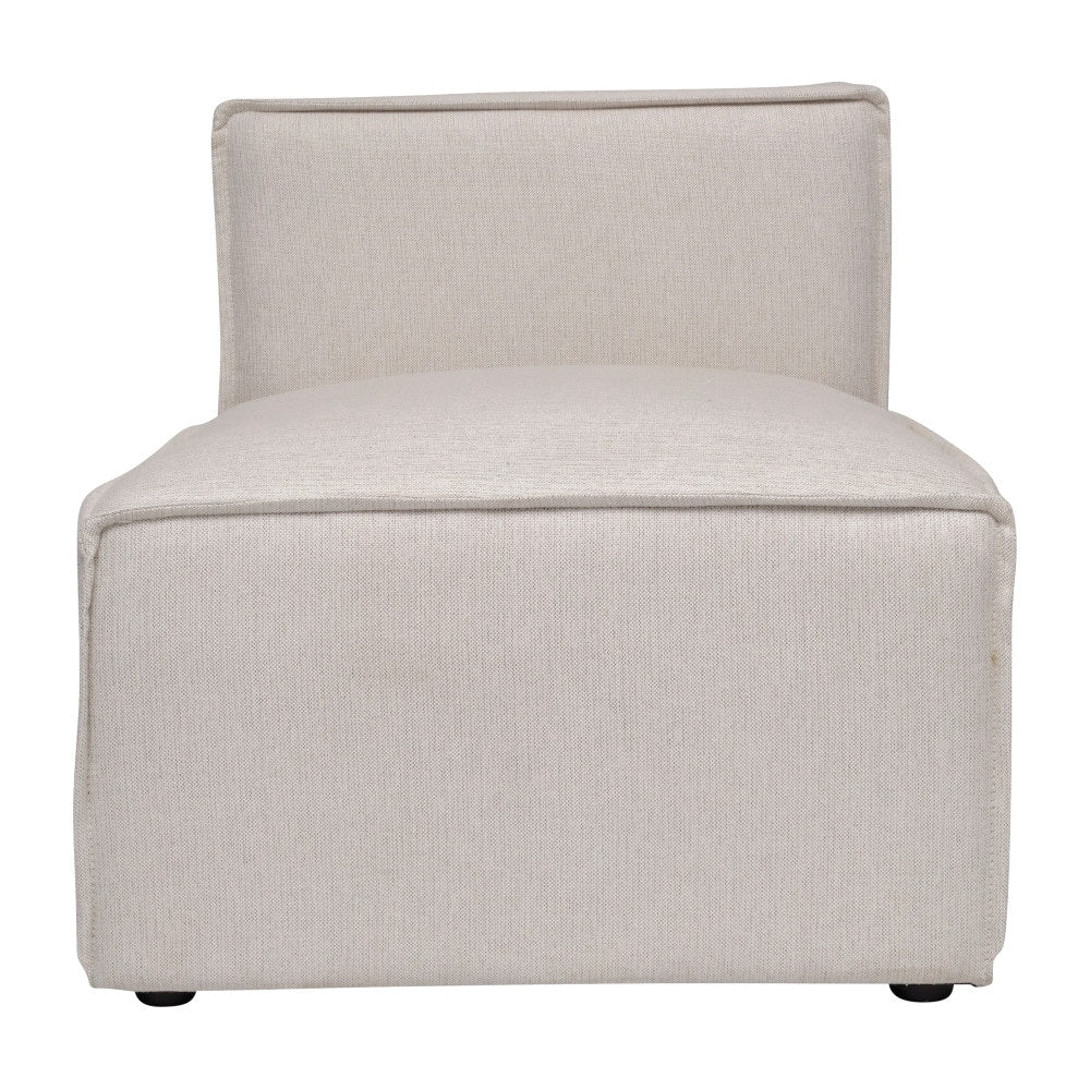 Canapé sectionnel modulaire contemporain sans accoudoirs - 36,75 P x 28,25 L x 28 H