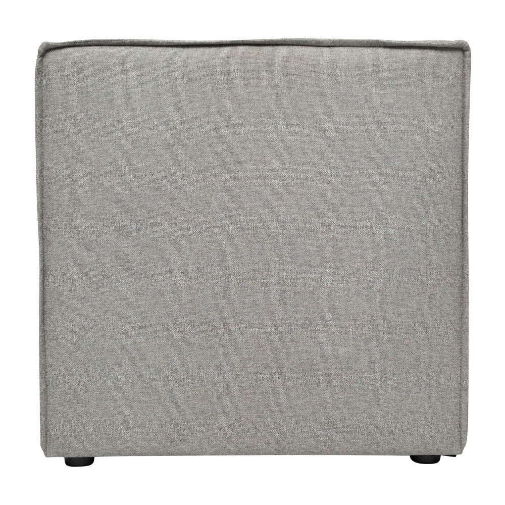 Canapé sectionnel modulaire contemporain sans accoudoirs - 36,75 P x 28,25 L x 28 H