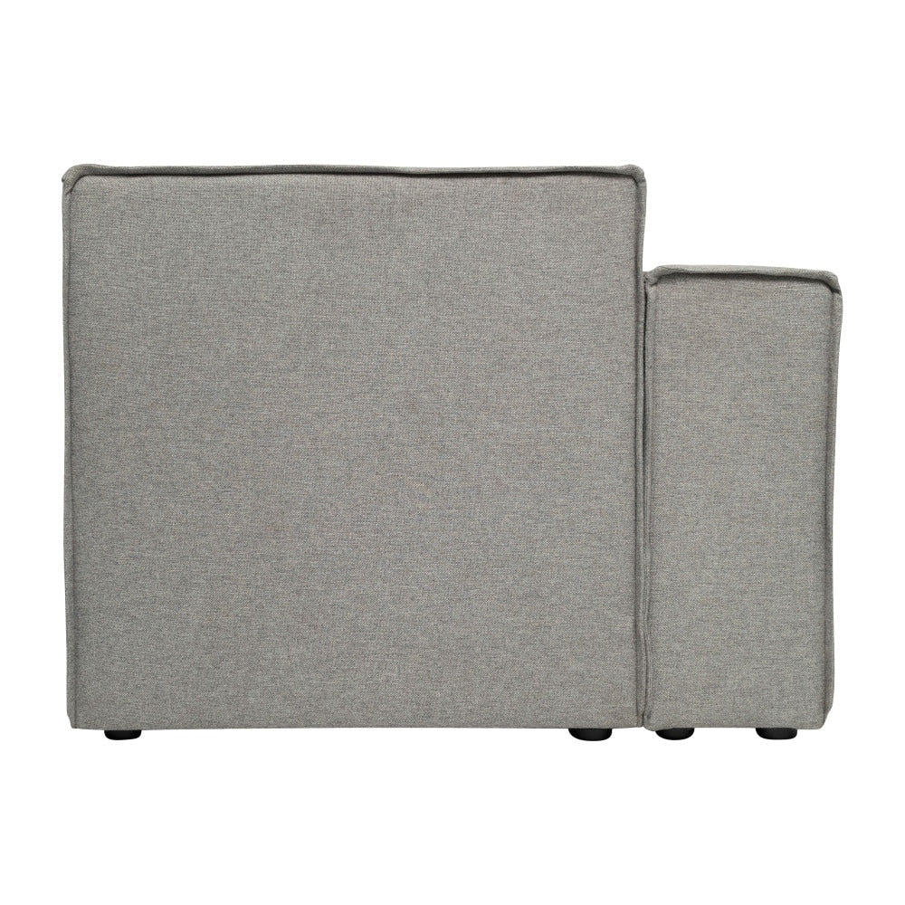 Canapé sectionnel modulaire contemporain avec accoudoirs côté gauche