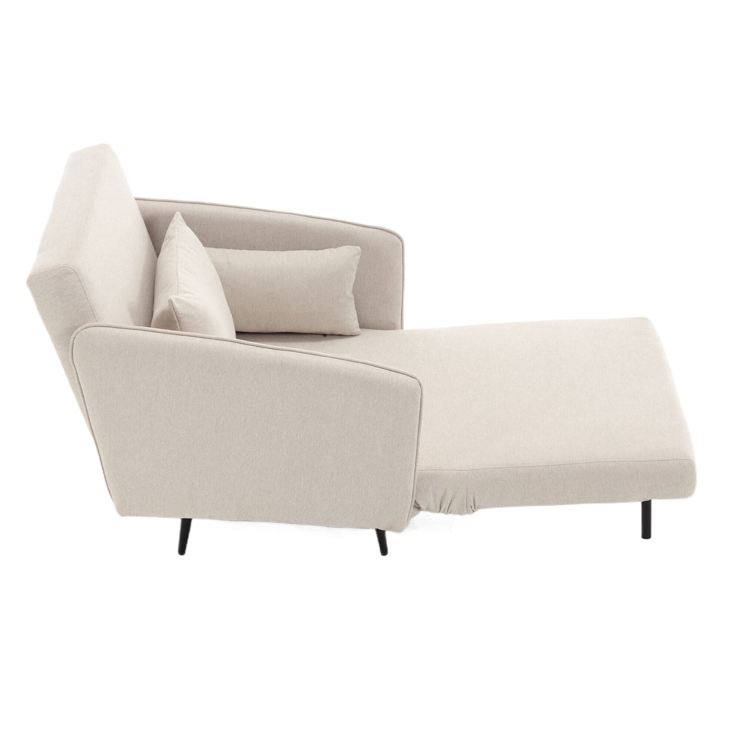 Canapé multifonctionnel réglable Coolmore, fauteuil convertible et lit d'appoint