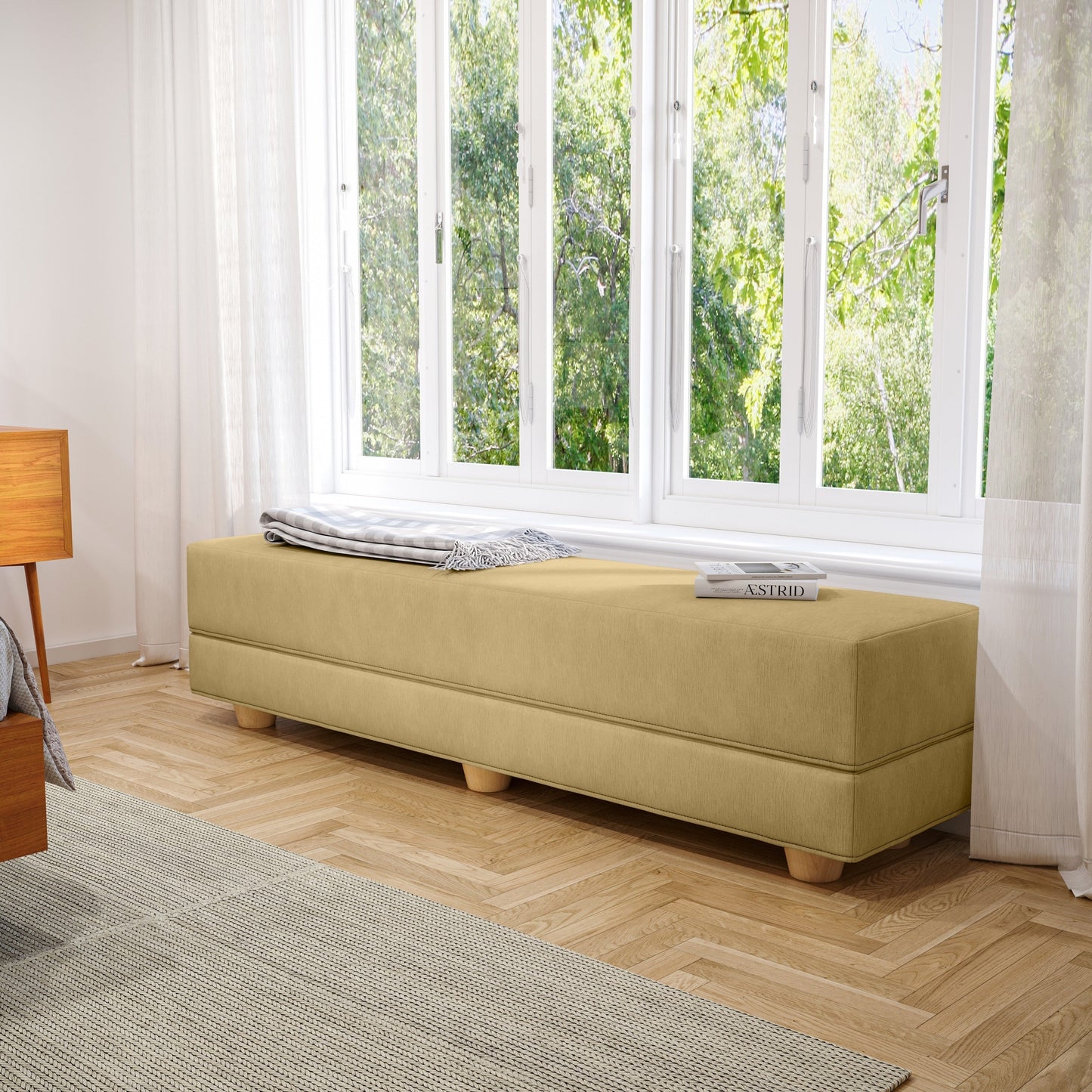 Banquette-lit convertible Jaxx Camden / Lit d'appoint simple rabattable