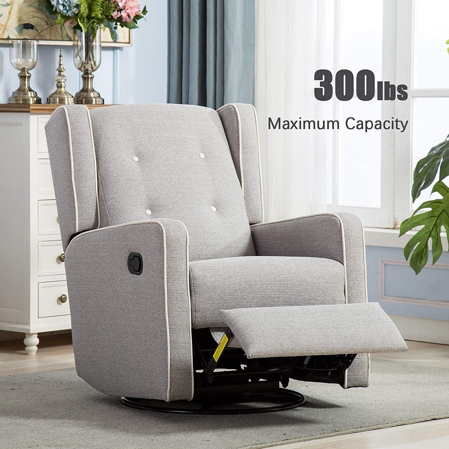 Fauteuil inclinable pivotant à bascule de course, siège simple, ensemble de deux