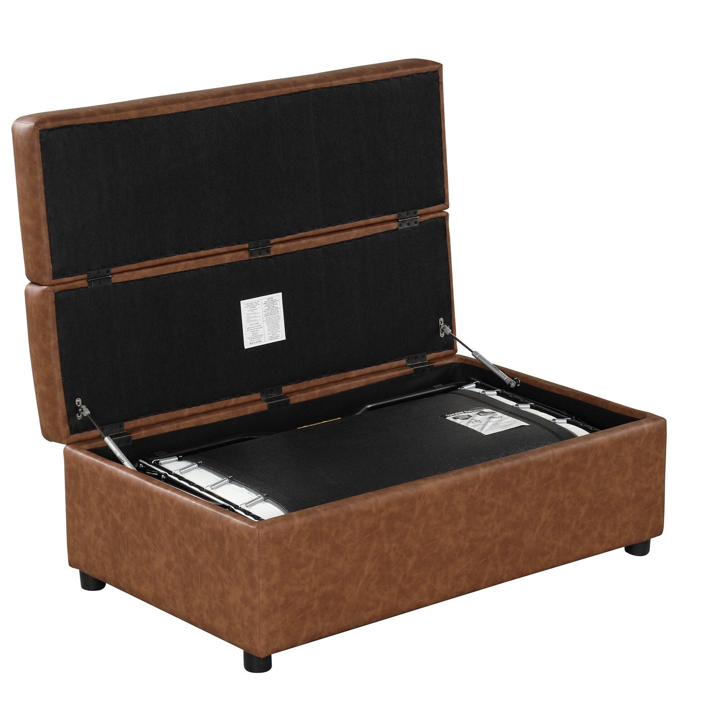 Lit ottoman pliant convertible avec matelas et lit d'appoint