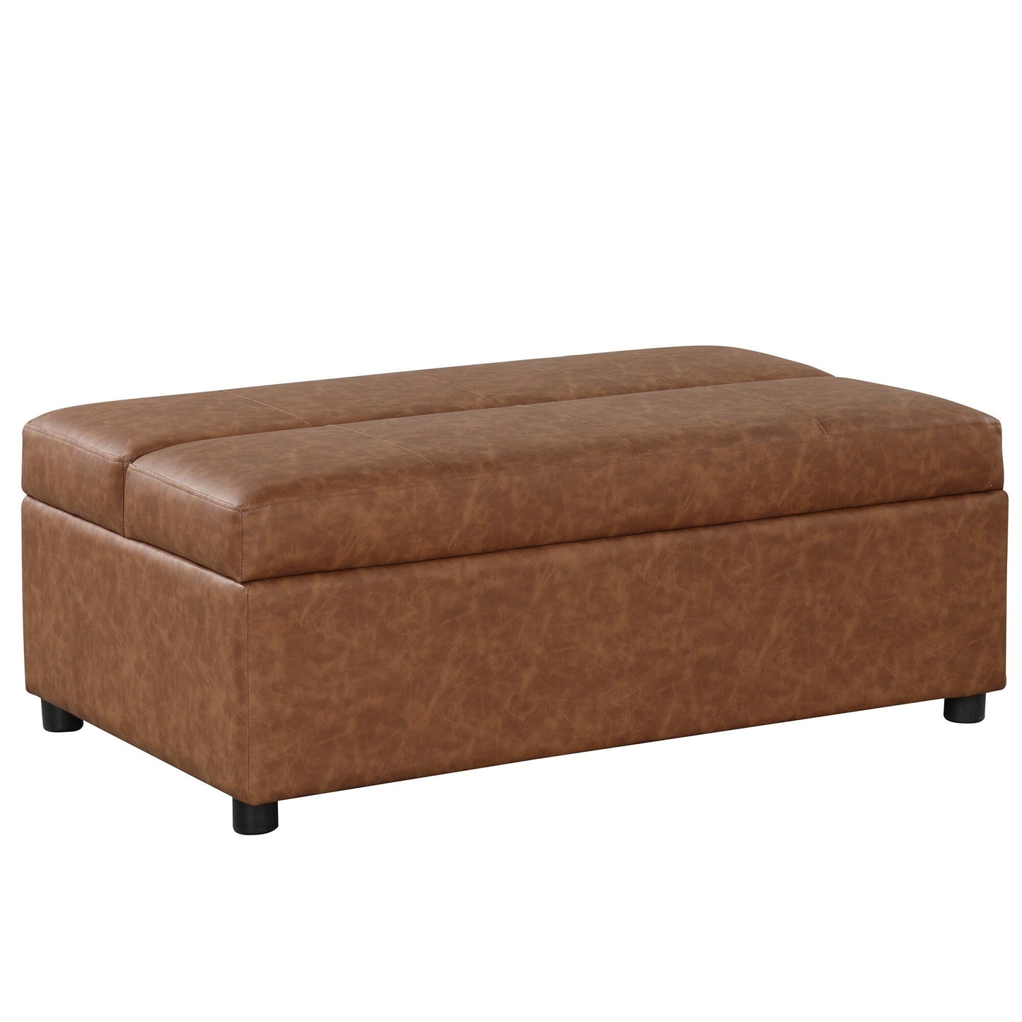 Lit ottoman pliant convertible avec matelas et lit d'appoint