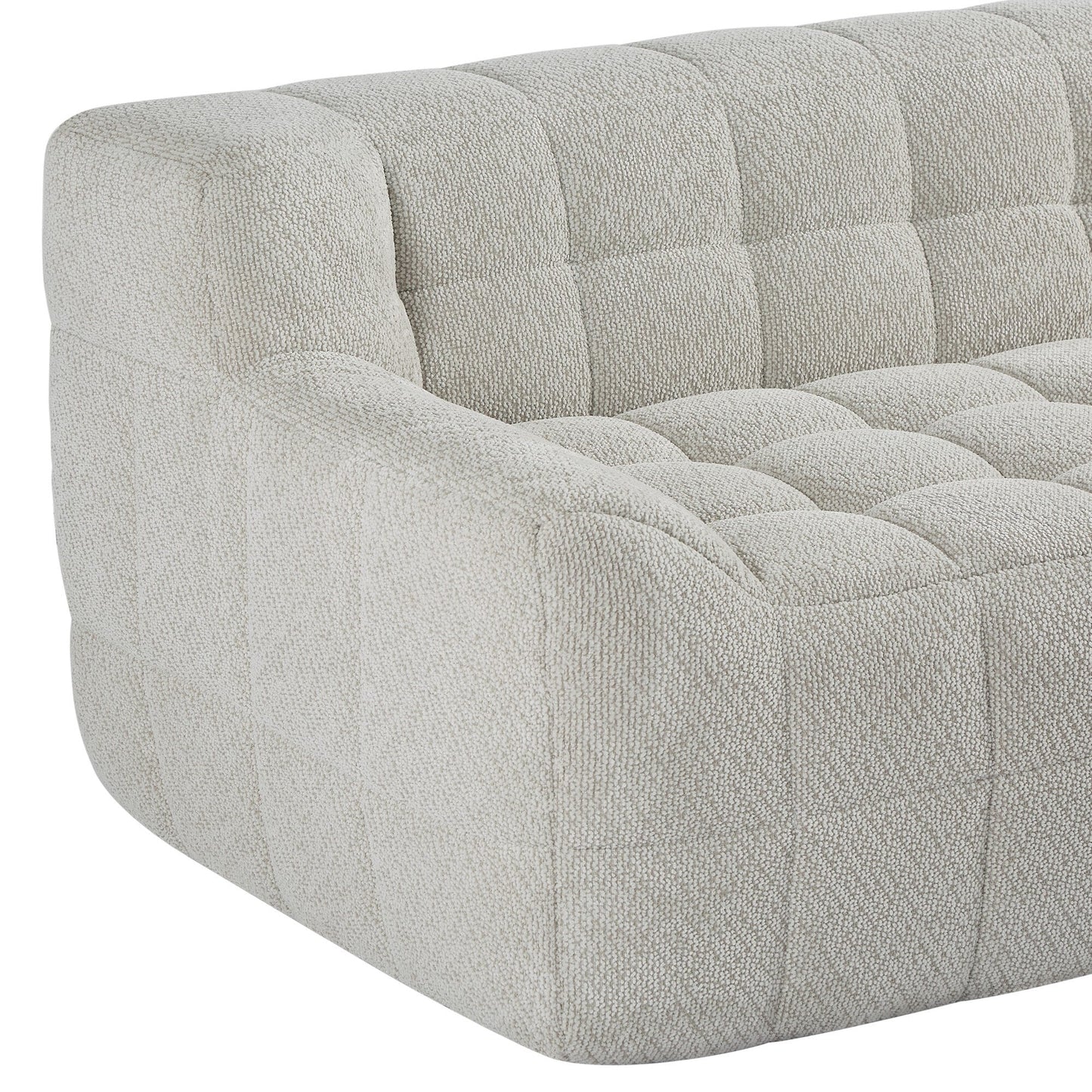 Canapé modulaire à compression complète de style simplifié