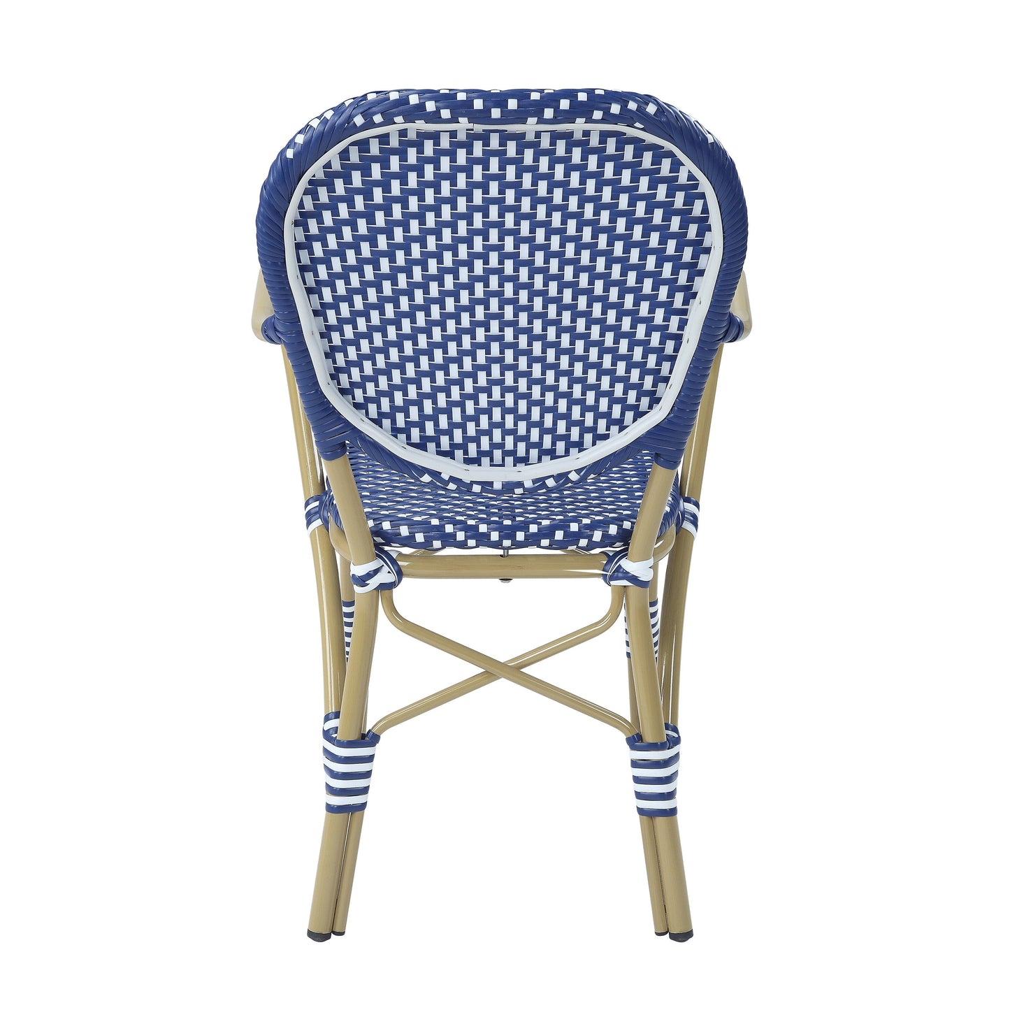 Ensemble bistrot d'extérieur en aluminium 3 pièces Courtnie French Country par Furniture of America