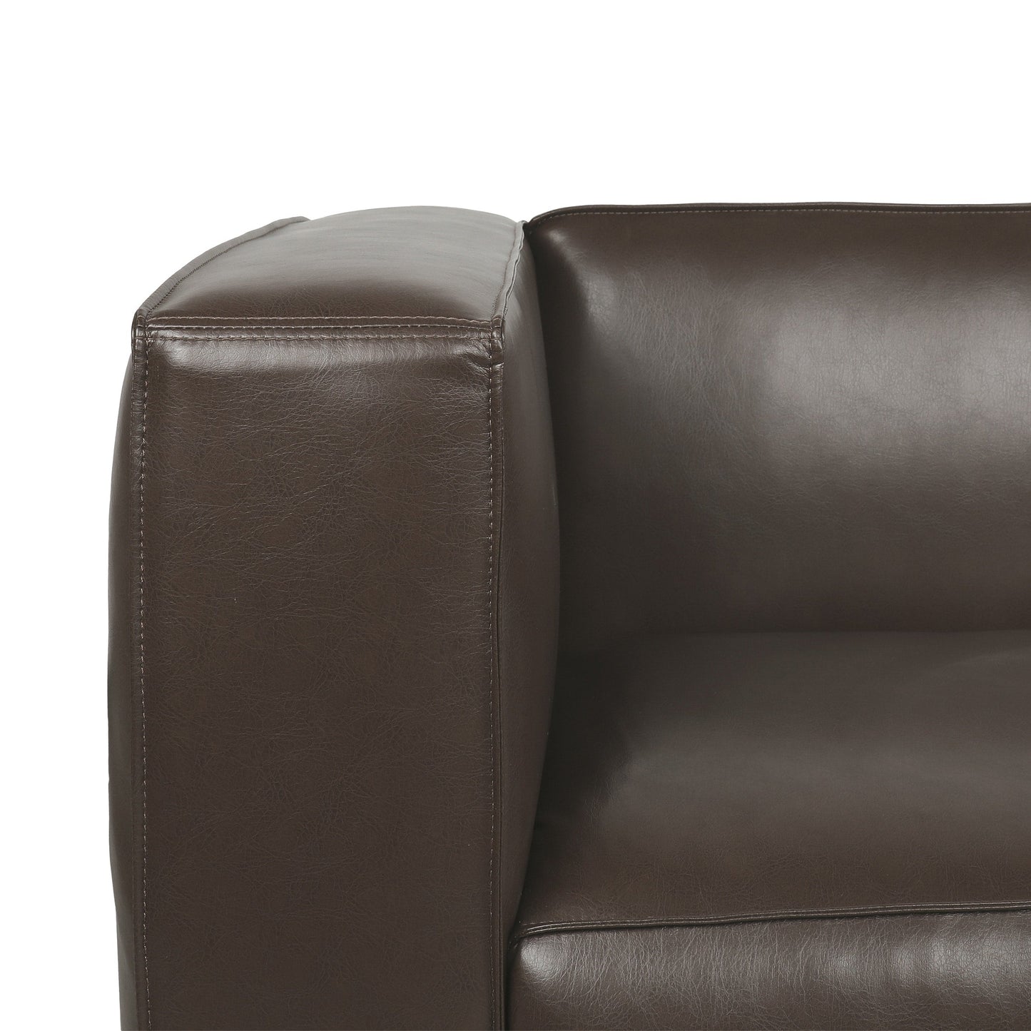 Canapé 3 places en similicuir Goyette par Christopher Knight Home