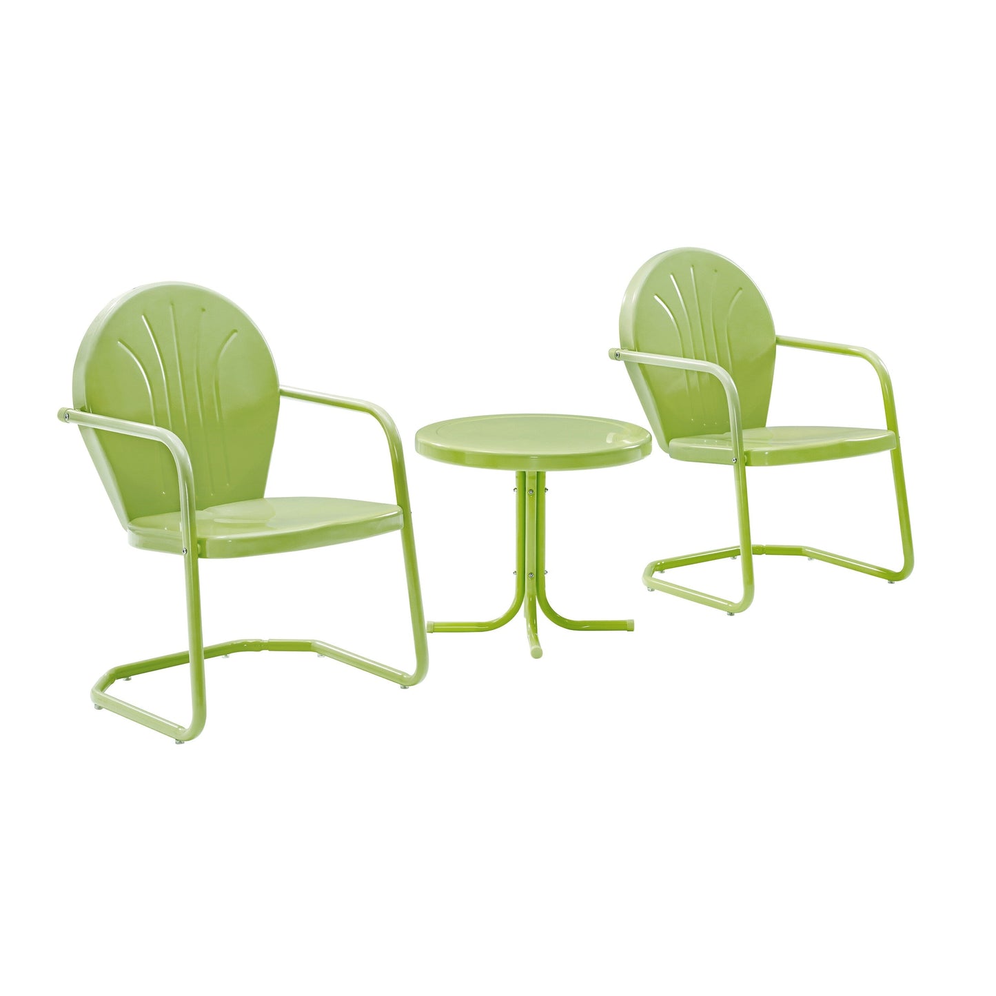 Ensemble de 3 fauteuils d'extérieur en métal Crosley Griffith