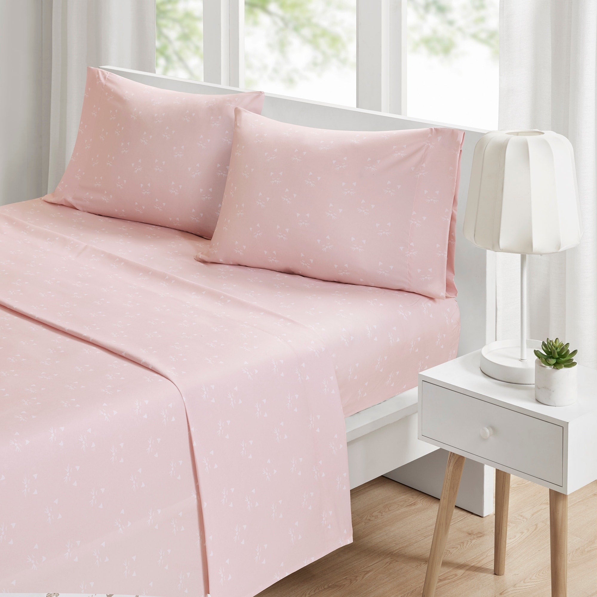 Ensemble de draps imprimés fantaisie au design intelligent