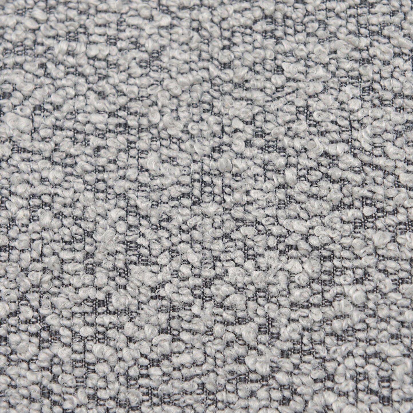 Causeuse 2 places rembourrée KINWELL Boucle avec coussins