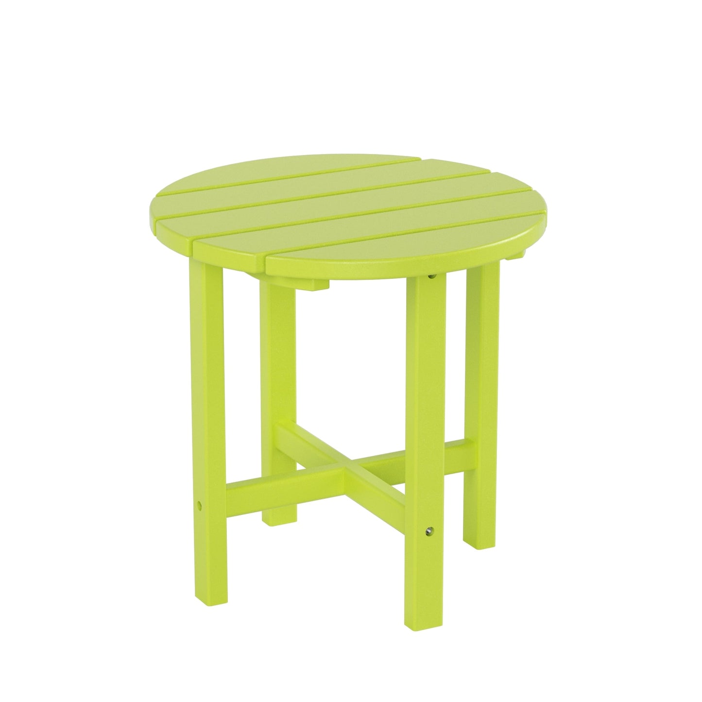Chaises à bascule d'extérieur Polytrends Laguna en PEHD toutes saisons avec table d'appoint (ensemble de 3 pièces)