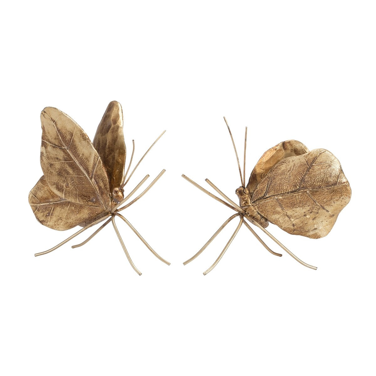 Support d'étagère en forme de papillon (lot de 2)
