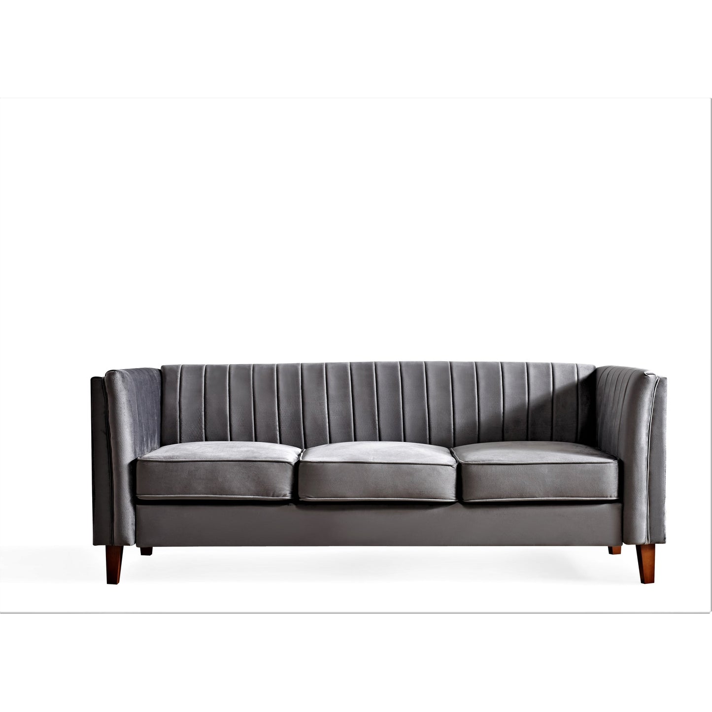 Canapé design carré capitonné Line