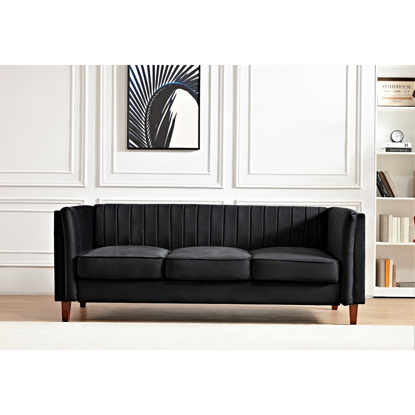 Canapé design carré capitonné Line