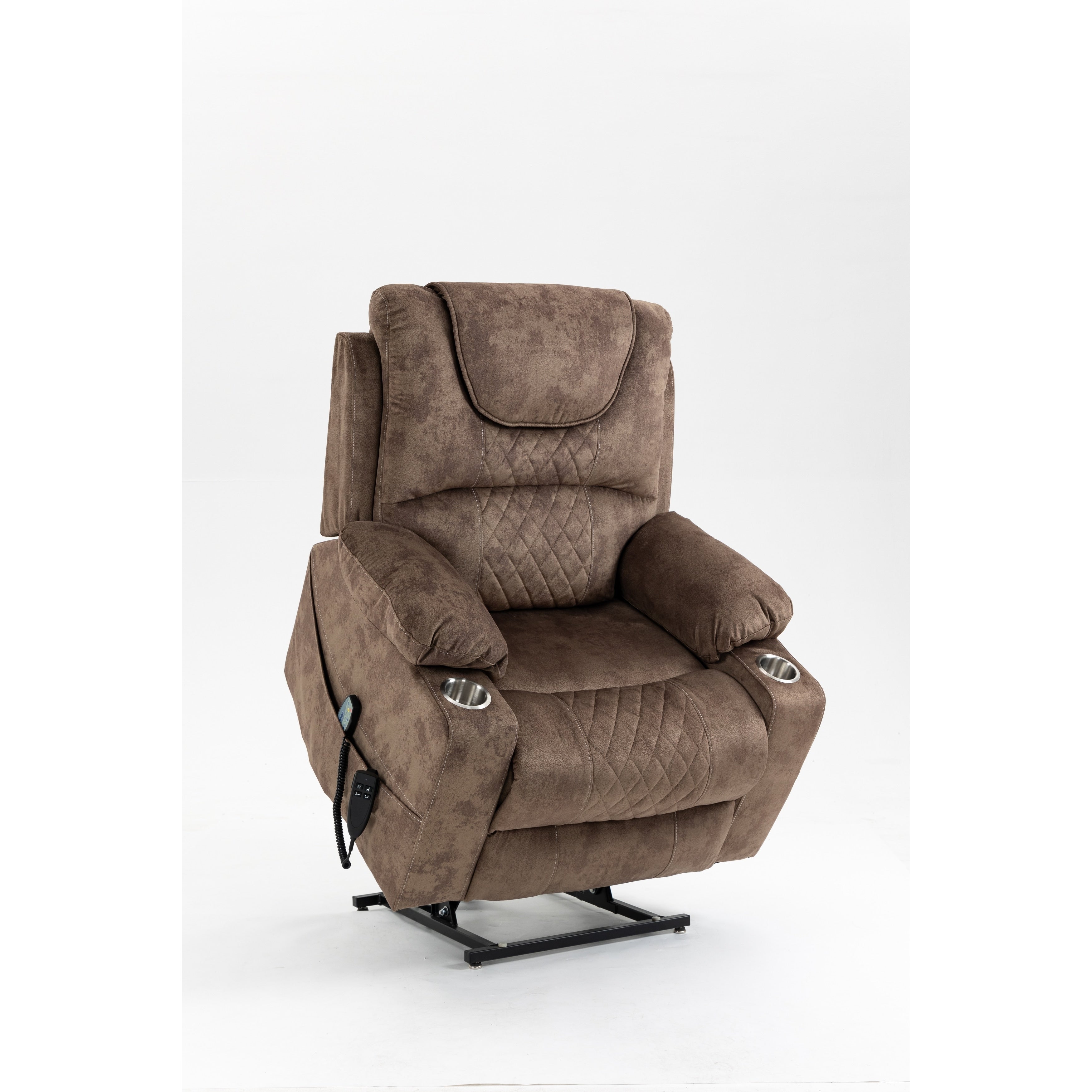 Fauteuil releveur de salon, fauteuil de relaxation, canapé, fauteuil de salon, alimentation électrique pour personnes âgées (position allongée à 180 degrés)