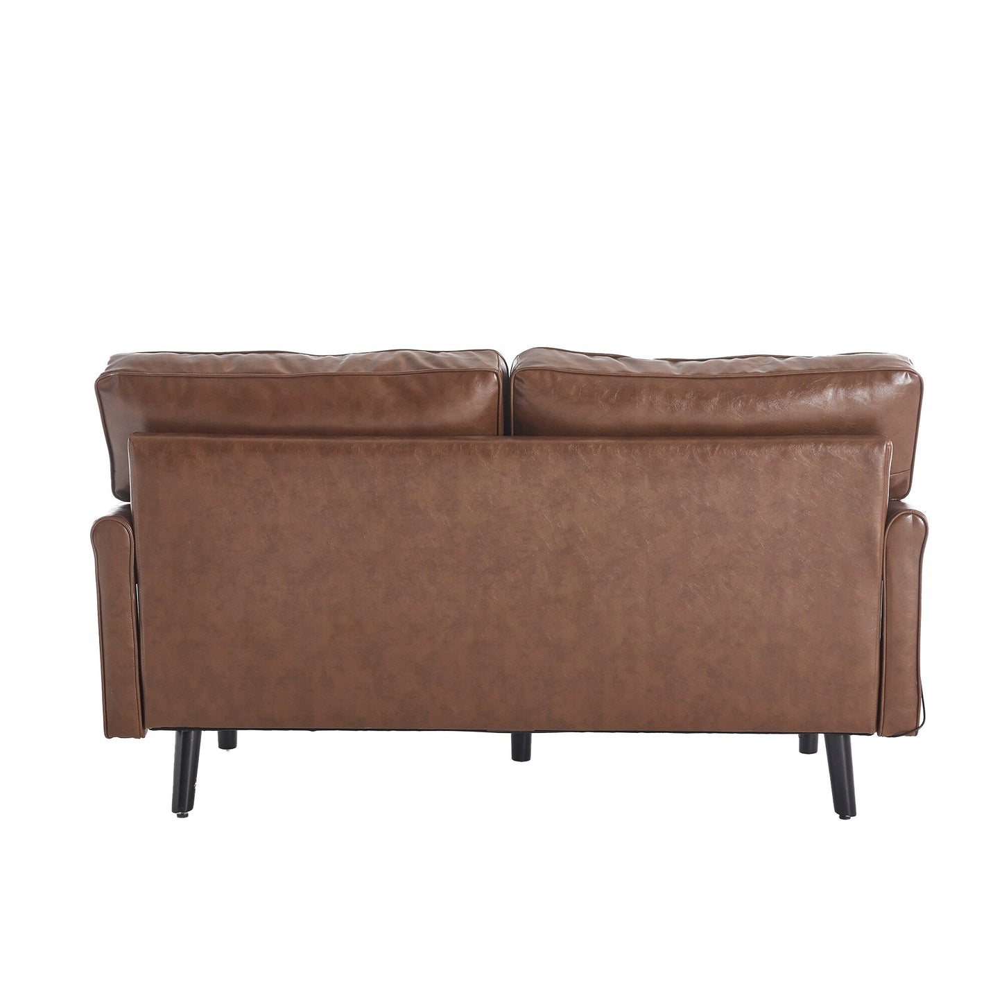 Canapé 2 places, petit canapé avec port USB et housse de coussin amovible.