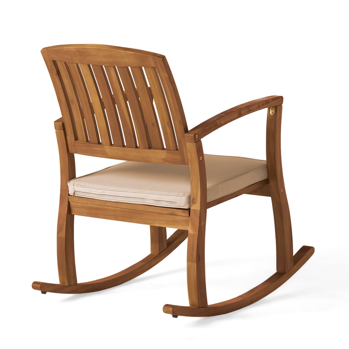 Ensemble de 3 chaises à bascule d'extérieur Lucca par Christopher Knight Home