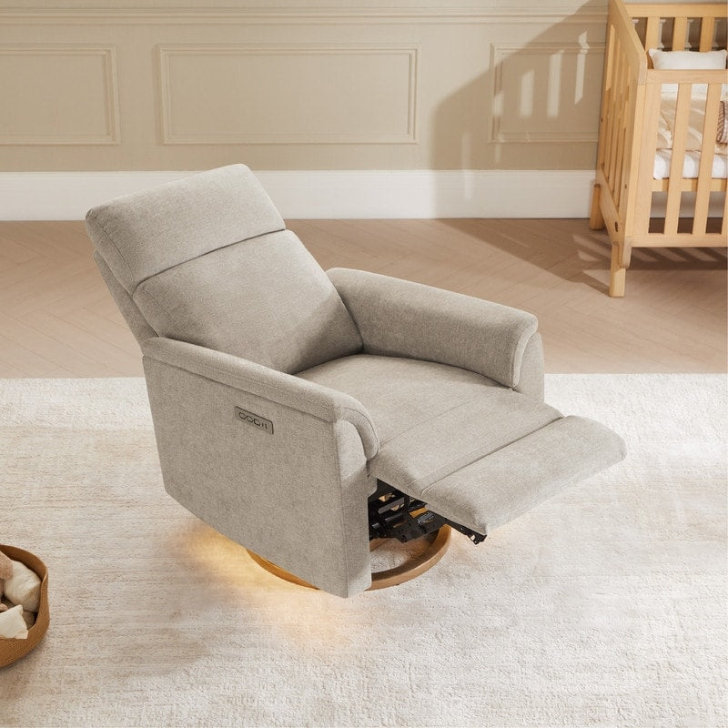 Fauteuil inclinable pivotant électrique Maire pour chambre d'enfant avec veilleuse