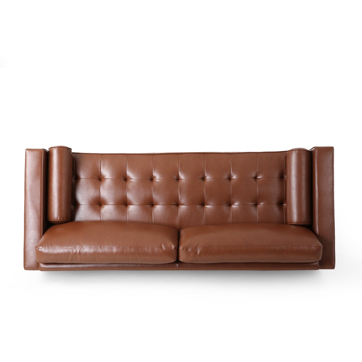 Canapé 3 places capitonné contemporain Malinta par Christopher Knight Home - 82,25 L x 33,00 l x 33,00 H