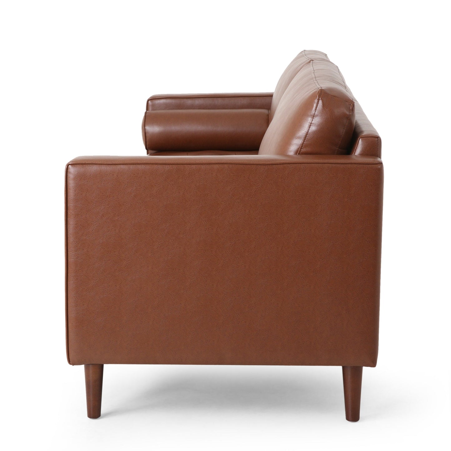 Canapé 3 places capitonné contemporain Malinta par Christopher Knight Home - 82,25 L x 33,00 l x 33,00 H