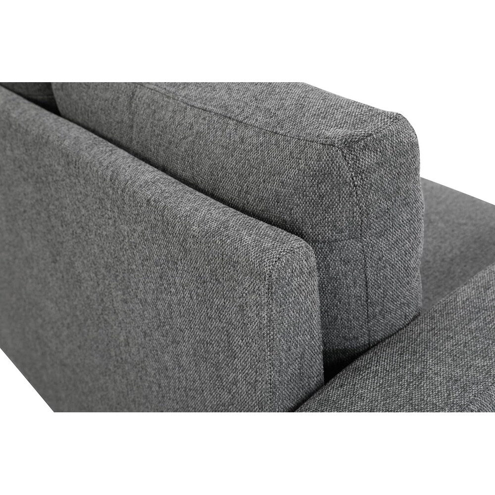 Canapé 3 places Miles Mid-Century Modern avec coussins de dossier réversibles, grand