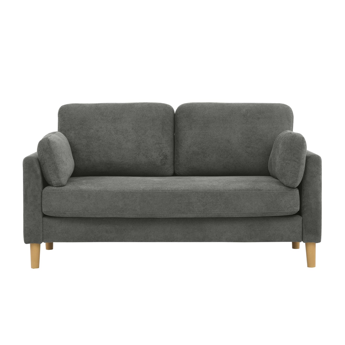 Canapé rembourré minimaliste - 2 places - 30,5 P x 66 L x 35 H