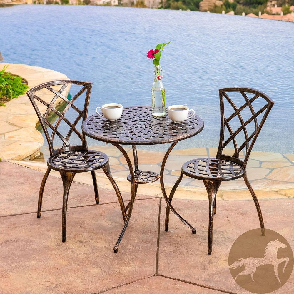 Ensemble bistrot moderne 3 pièces par Christopher Knight Home