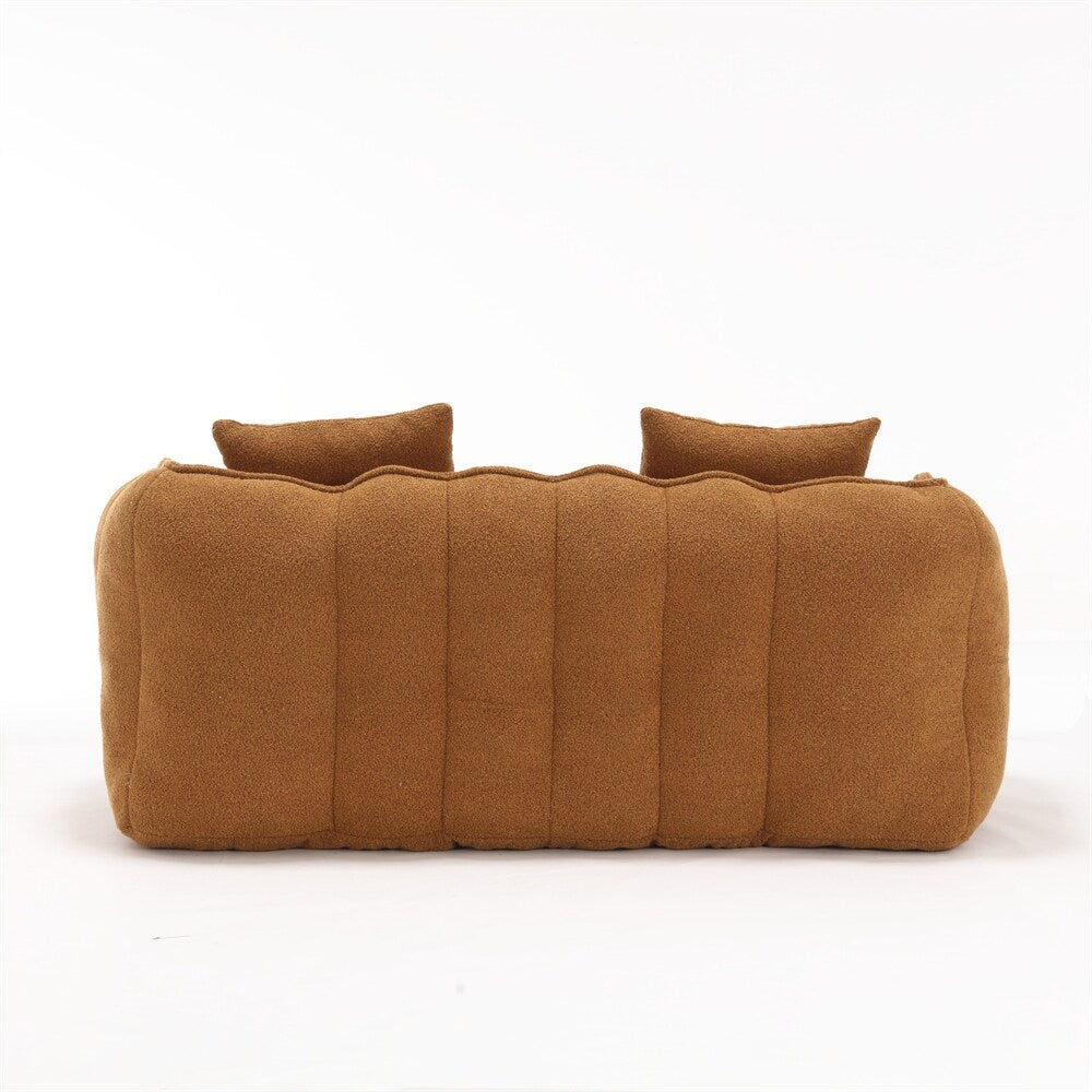 Canapé inclinable moderne en chenille avec mousse haute résilience