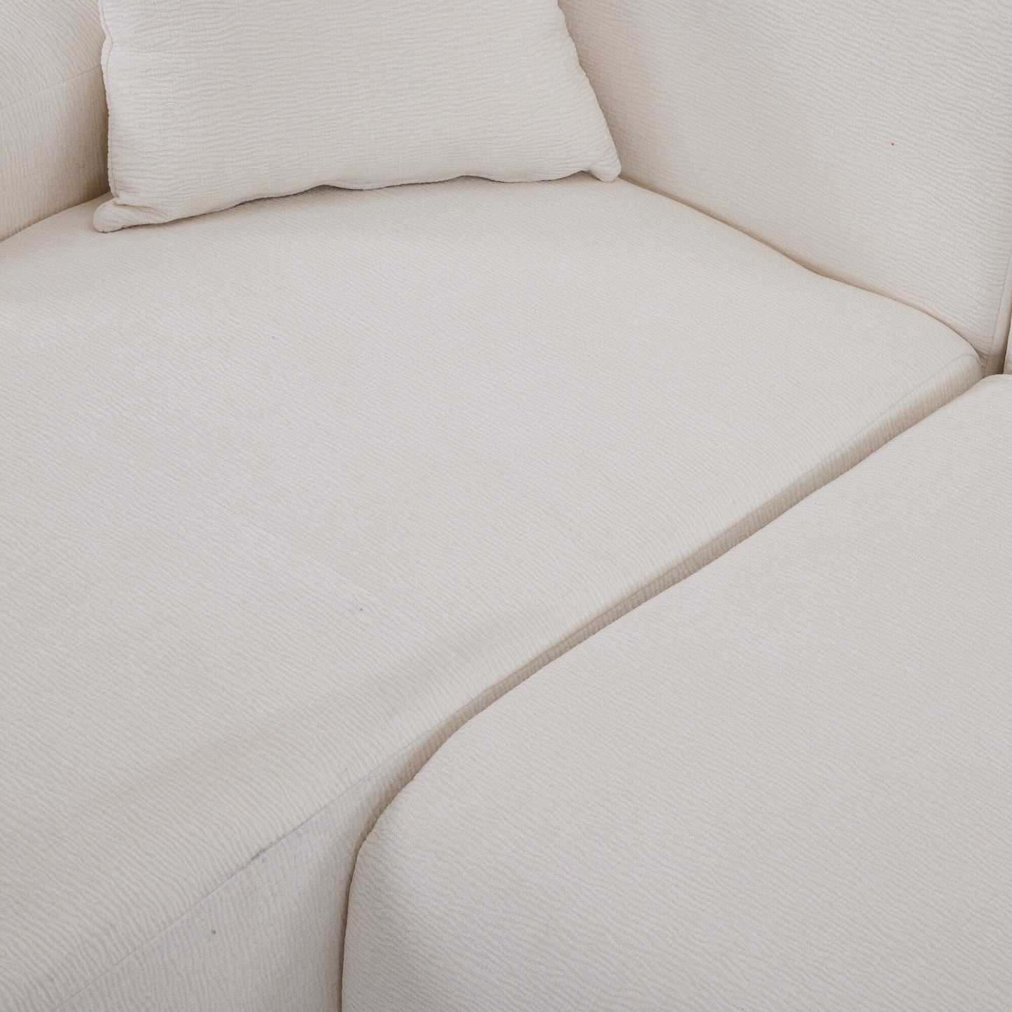 Canapé sectionnel moderne en forme de L, 2 pièces, avec assise profonde, idéal pour le salon