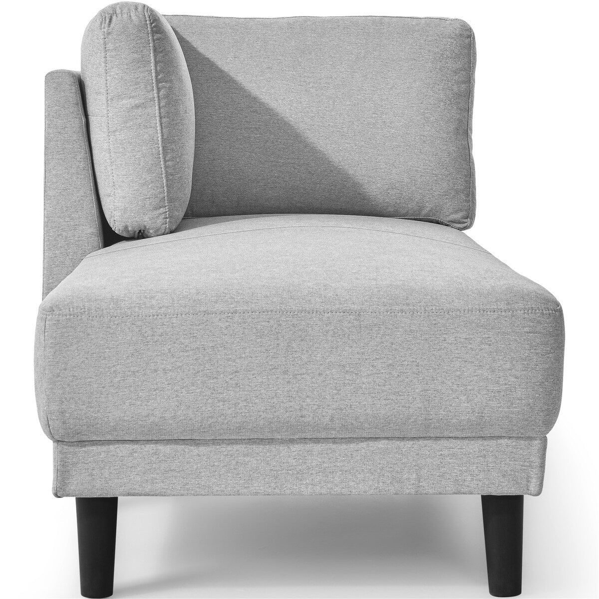Fauteuil d'angle moderne en lin par Harper&Bright Designs