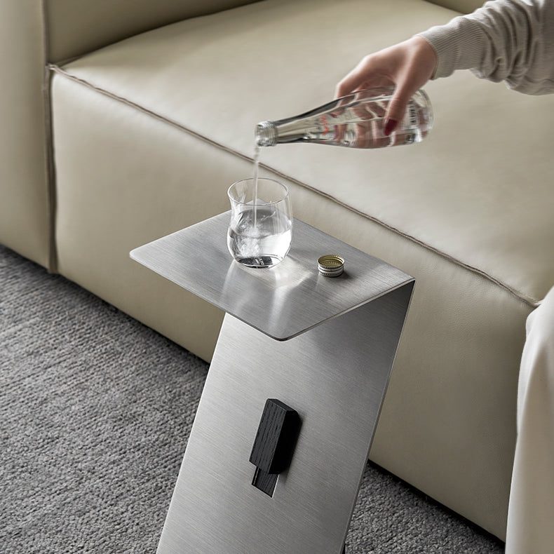 Locke Stainless Steel Side Table