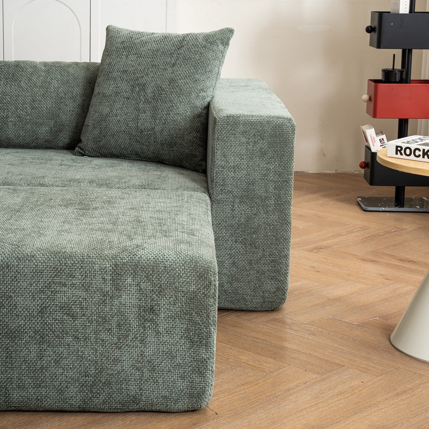 Canapé modulaire 3 places Cloud avec fauteuil en L pour salon et chambre à coucher