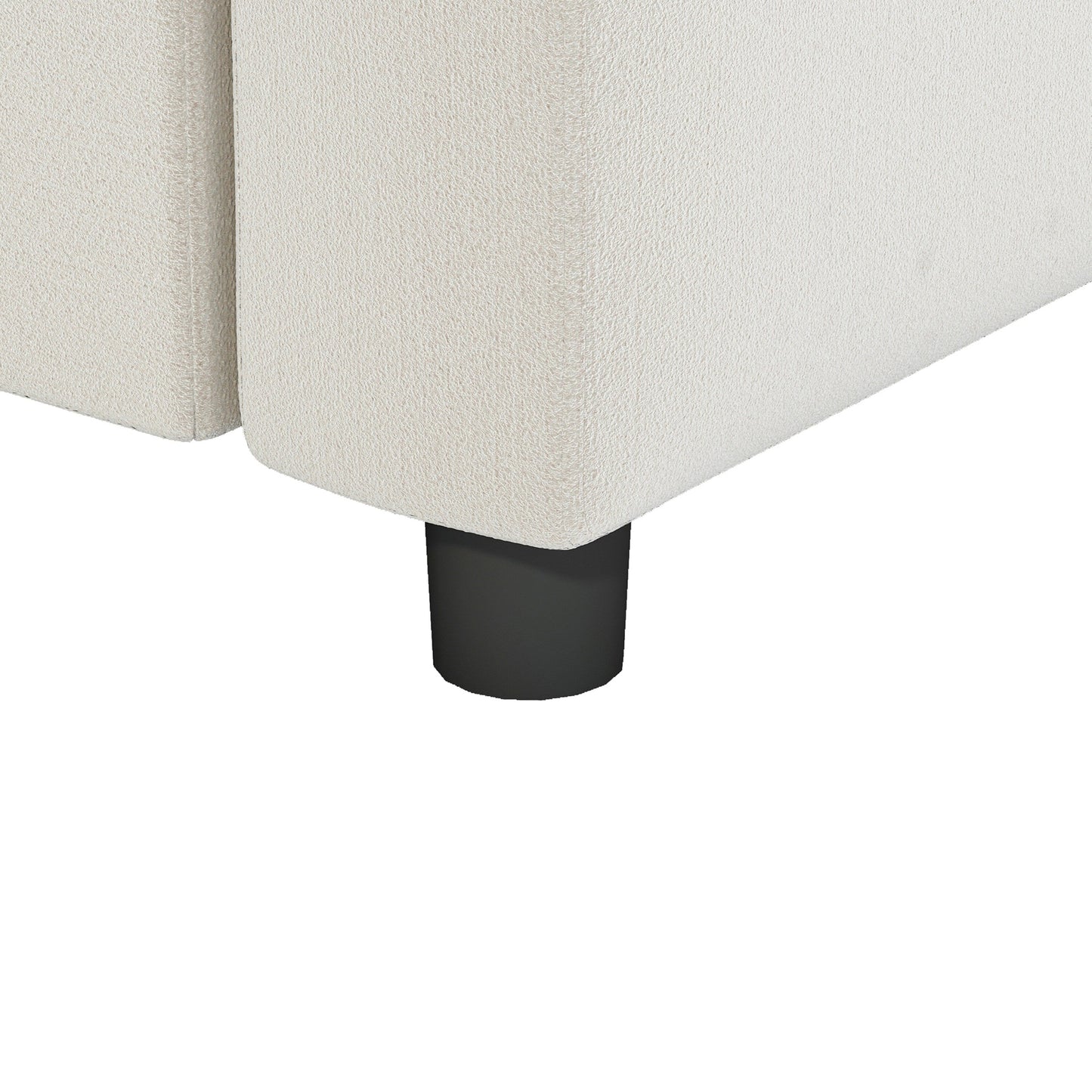 Canapé-lit sectionnel modulaire, ensemble de canapés en chenille avec oreillers, combinaison libre, canapé convertible